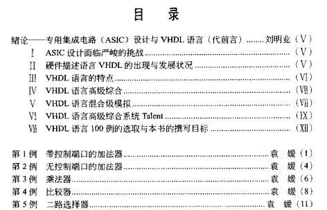 《vhdl语言100例详解pdf》网盘资源下载地址分享!